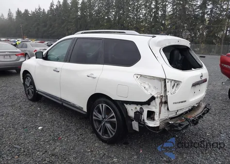 2017 Nissan Pathfinder Platinum/S/Sl/Sv from USA, damaged, VIN 5N1DR2MM0HC658696